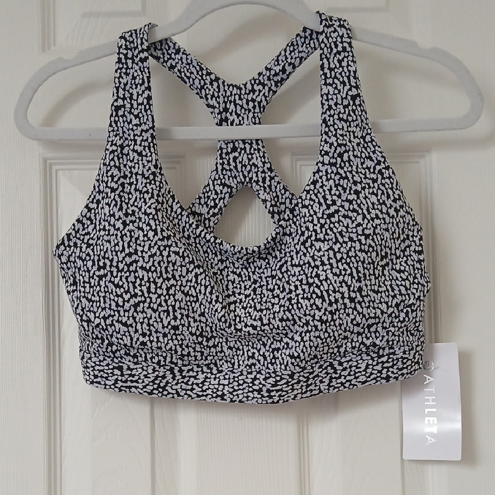 Athleta Ultimate Bra Power Of She Activewear Yoga Sports Bra XL